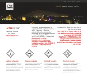 Urbisegur.com(Grupo URBISEGUR) Screenshot