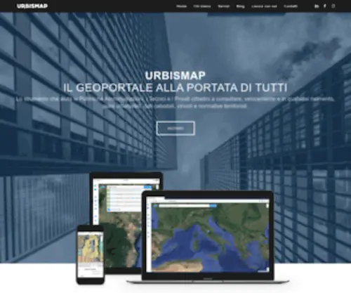 Urbismap.it(Home) Screenshot
