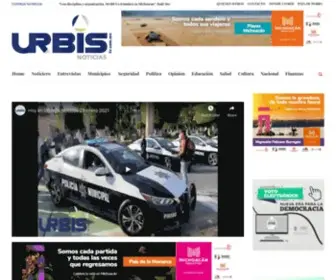 Urbistv.com.mx(Las ultimas noticias de Morelia) Screenshot
