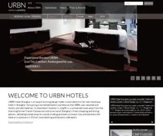 Urbnhotels.com(Urbnhotels) Screenshot