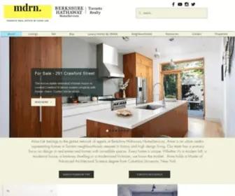 Urburbia.ca(Toronto Modern Luxury Homes and Real Estate) Screenshot