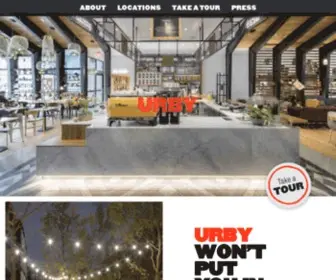 Urby.com(URBY) Screenshot