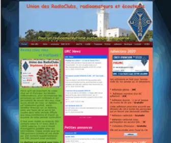 URC.asso.fr(Portail URC des radioamateurs) Screenshot