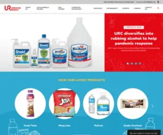 URC.com.ph(Universal Robina) Screenshot