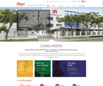 URC.com.vn(URC) Screenshot