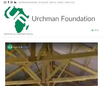 Urchman.org(Urchman Foundation) Screenshot