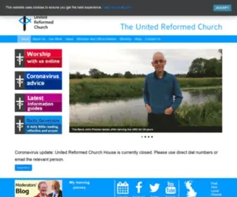 URC.org.uk(The United Reformed Church) Screenshot