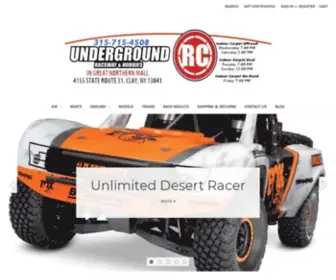 Urcraceway.com(Underground RC Raceway & Hobbies) Screenshot