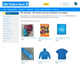 Urcshop.co.uk(The bookshop of your United Reformed Church) Screenshot