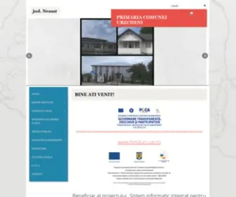 Urecheni.ro(Primaria Comunei Uecheni) Screenshot