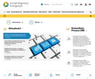 Ure.gov.pl(Urząd) Screenshot