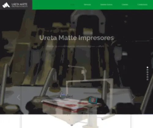 Uretamatteimpresores.cl(Ureta Matte) Screenshot