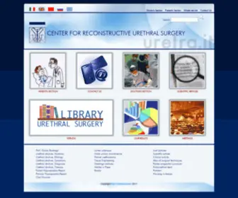 Urethralcenter.it(Uretroplastica) Screenshot