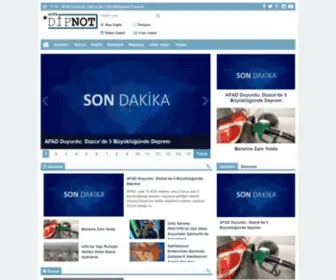 Urfadipnot.com(Urfa Dipnot Gazete) Screenshot