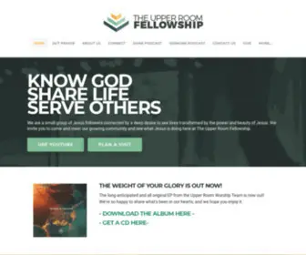 Urfellowship.com(The Upper Room Fellowship Church of Columbiana) Screenshot