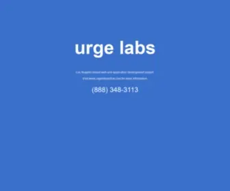 Urgelabs.com(Urge Labs) Screenshot