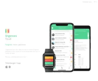 Urgenceslausanne.ch(Téléchargez) Screenshot