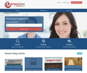 Urgentcarecenters.com(UrgentCare Directory) Screenshot