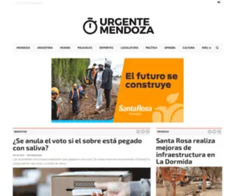 Urgentemendoza.com.ar(Urgente Mendoza) Screenshot