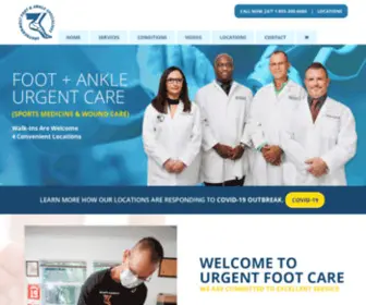 Urgentfootcare.com(Southernmost Foot & Ankle Specialists) Screenshot