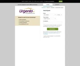 Urgento.nl(Inschrijven) Screenshot