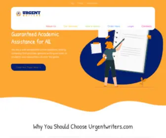 Urgentwriters.com(Best Affordable Expert Writers 24/7) Screenshot