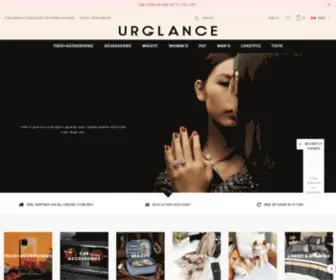 Urglance.com(Customizing of products. Types) Screenshot