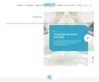 Urgo-Group.fr(Urgo Group) Screenshot