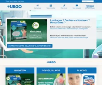 Urgo.fr(Tous vos maux m) Screenshot