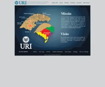 Uri.br(A Universidade Regional Integrada do Alto Uruguai e das Missões (URI)) Screenshot