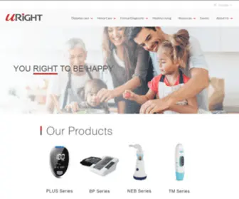 Uright-Medical.com(URight Medical) Screenshot