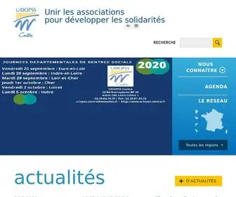 Uriopss-Centre.fr(Uriopss Centre) Screenshot