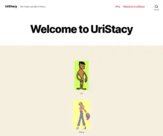 Uristacy.com(We hope you like it here…) Screenshot