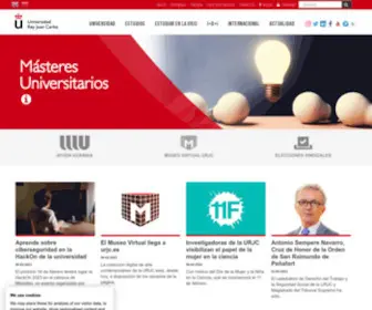 URJC.es(Universidad Rey Juan Carlos) Screenshot
