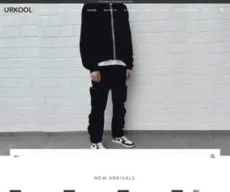 Urkoolwear.com(High-End Mens Streetwear) Screenshot