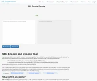 URL-Encode-Decode.com(URL Encode Decode) Screenshot