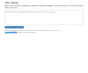 URL-Opener.com(Url Opener) Screenshot