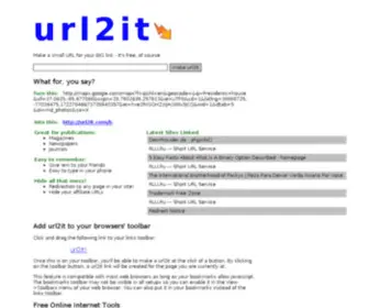 URL2It.com(URL2It) Screenshot