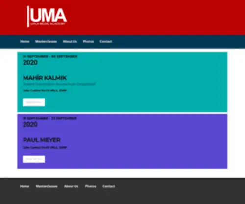 Urlamuzikakademisi.com(Urla Müzik Akademisi) Screenshot