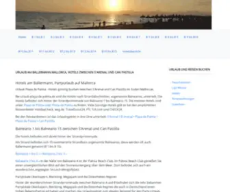 Urlaub-Playa-DE-Palma.de(Günstige) Screenshot