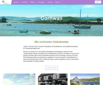 Urlaubcornwall.de(Urlaub & Reisen: Cornwall) Screenshot