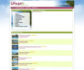 Urlauber.de(Maßgeschneidert) Screenshot