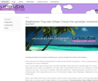 Urlaubsreisewelt.com(爱游戏app下载) Screenshot