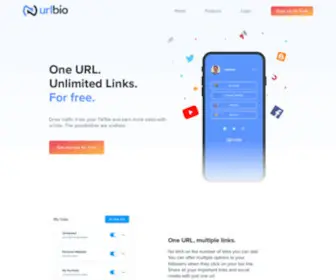 URL.bio(Link In Bio Tool) Screenshot