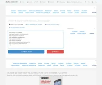 Urlchecker.org(Url Checker Link Checker File dead) Screenshot