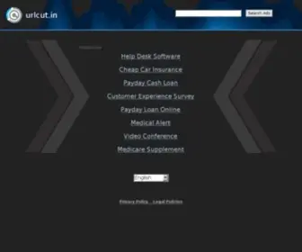 Urlcut.in(Indian"Highest Cpm Payout Rate Network) Screenshot