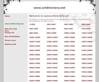 Urldirectory.net(List of domains) Screenshot
