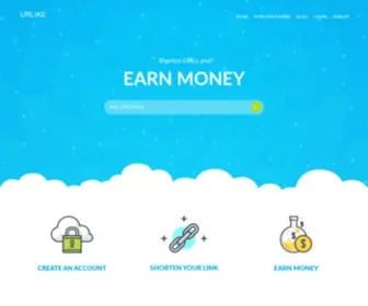 Urlike.net(Earn money) Screenshot