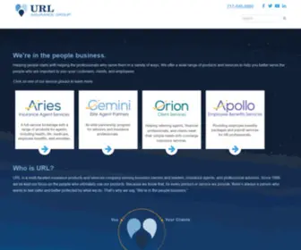 Urlinsgroup.com(URL Insurance Group) Screenshot