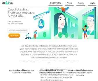 URL.live(Browser URL Calling Video Chat) Screenshot